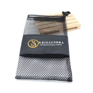 Chất Lượng Cao Nhỏ Polyester Lưới Net Đồ Trang Sức Quà Tặng Dây Kéo Bao Bì Túi Với Biểu Tượng Tùy Chỉnh Giặt Lưới Túi Cho Trang Điểm Lưu Trữ - Product Image 4