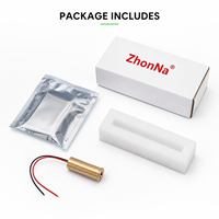 Module de diode laser verte ZhonNa de qualité industrielle 532 nm, haute précision, point unique, affichage d'étalonnage DIY, haute visibilité, nouveauté