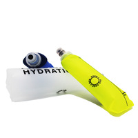 Bouteille d'eau pliable Madou Travel pour la course à pied, le vélo, l'hydratation sportive, bouteille d'eau pliable en TPU, gourde souple