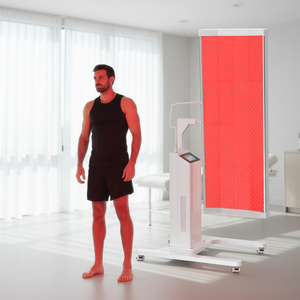 Panel <span class=keywords><strong>de</strong></span> Terapia <span class=keywords><strong>de</strong></span> Luz Roja Infrarroja LED <span class=keywords><strong>de</strong></span> Cuerpo Completo Suyzeko 660NM 850NM 1070NM 1280PCS Leds para Centros <span class=keywords><strong>de</strong></span> Estética <span class=keywords><strong>y</strong></span> Bienestar - Product Image 1