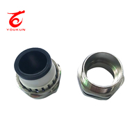 Connecteur de câble de gaz industriel Youkun PG13.5 blindé en métal, protection IP68, certifié CE RoHS