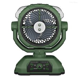 Lámpara de Ventilador Portátil para Acampar al Aire Libre con Luz LED Recargable, Impermeable IP65, Lámpara de Techo Vertical para Pesca, Lámpara de Refrigeración para Tienda de Campaña - Product Image 1