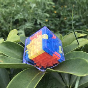 Cubo laberinto 3D de 4x4cm, juguete de plástico para niños, juego de desarrollo cerebral - Product Image 3