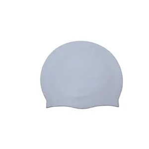 Factory Wholesale High Quality Multi Color Custom Logo Swim Cap Printing Silicone Flat Swimming Cap Hat