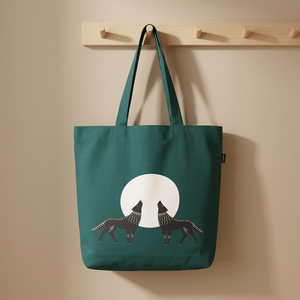 Sac fourre-tout en toile de coton réutilisable et écologique, imprimé avec logo personnalisé, sac de créateur pour le shopping, vente en gros - Product Image 3