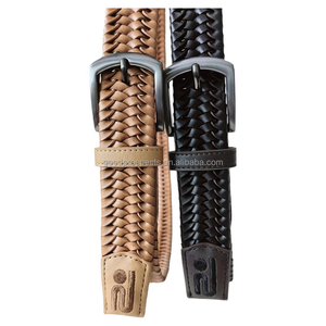 Vente en gros en usine <span class=keywords><strong>Ceinture</strong></span> <span class=keywords><strong>tressée</strong></span> en cuir reconstitué Allemagne pour <span class=keywords><strong>ceinture</strong></span> unisexe à boucle ardillon <span class=keywords><strong>dorée</strong></span> personnalisée - Product Image 6