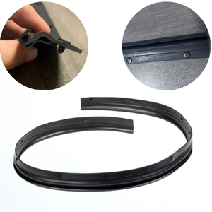 HY mamparo frontal para Bonnect <span class=keywords><strong>junta</strong></span> de <span class=keywords><strong>sellado</strong></span> de goma tira de retención de agua para NissanSilvia impermeable y a prueba de polvo - Product Image 4