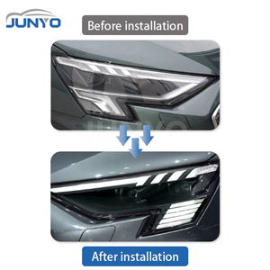 ชุดไฟหน้า Junyo สำหรับ A3 อัพเกรดเป็นเลนส์ LED Matrix ระดับไฮเอนด์ พร้อมไฟวิ่งกลางวัน ให้ความสว่างสูง 8 ระดับ - Product Image 1