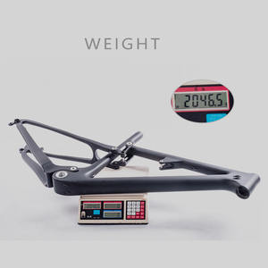 Quadro de bicicleta de 100mm para viagem, quadro de bike com freio a disco 29er xc de suspensão completa de carbono bsa73 - Product Image 5