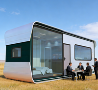 Vente flash : Cabane modulaire de luxe Apple avec salle de bain complète pour les centres de glamping et les séjours de vacances