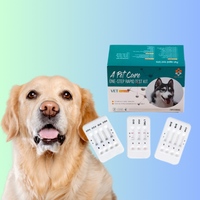 Veterinaria Pet Care CPV CDV Ag Vet Parvo Virus Distemper Canine Cdv Parvovirus Sneltest Kit Klasse II Cassette Model voor Honden