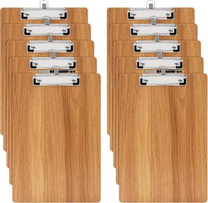 Server in legno naturale Note pad supporto Menu per ristorante legno Hardboard per bambini blocco appunti Pack - Product Image 1