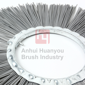 <span class=keywords><strong>Wafer</strong></span> bàn chải lõi thép PP hoặc hỗn hợp dây đường quét <span class=keywords><strong>Wafer</strong></span> bàn chải cho đường phố quét Máy làm sạch - Product Image 2
