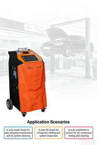 Nouvelle arrivée : Machine de remplissage et de récupération de réfrigérant A/C entièrement automatique à système unique R134A ou R1234YF pour l'entretien automobile - Product Image 6