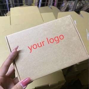 บริการพิมพ์ลายแบบรีดร้อนบนกล่องการ์ดติดรองเท้าแบบกำหนดเอง ราคาถูก MOQ ต่ำ โลโก้แบบเรียบง่ายตามสั่ง Kezhi - Product Image 6