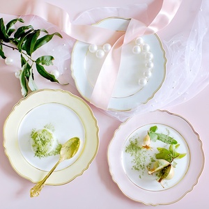 Assiette en dentelle Vintage pour filles, en forme de Phnom Penh, style Baroque, accessoire de petit déjeuner, Steak - Product Image 2