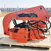 Fournisseur chinois de ponceuses hydrauliques pour pieux, équipement de pose de pieux avec installation rapide pour les projets de construction