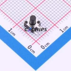 KH-4.5X4.5X6H-B3J Tactile Switch Through hole Component (THT) Switch 4.5mm 4.5mm 6mm - Product Image 1