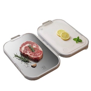 Tabla de Cortar Antibacteriana de Titanio de Doble Cara, 1.8 cm de Grosor, Grado Alimenticio PP, Uso Doméstico en la Cocina, Forma Rectangular - Product Image 2
