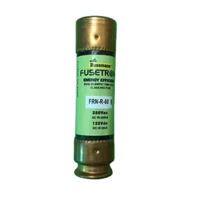 Nuevo fusible de retardo de tiempo de 60 de 2/2 20X76MM American BUSSMANN nuevo auténtico 60A250V