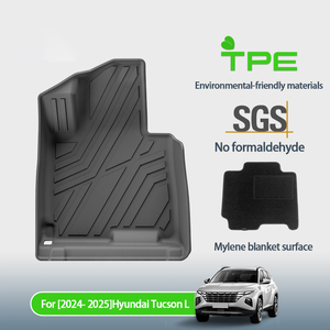 Tappetini 100% Eco-Friendly in TPE + <span class=keywords><strong>Coprisedili</strong></span> + Rivestimenti Bagagliaio per Hyundai Tucson L 2024-2025 - FWD/AWD, Vestibilità Laser 3D - Product Image 2