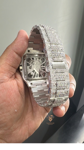 Wholesale Supply Luxury Moissanite <b>Diamond</b> <b>Watch</b> with Fashion Jewelry <b>Watch</b> Gift for Him Available For Sale - Product Image 3