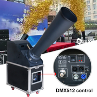 Canon à confettis CO2 DMX512 pour festival, scène extérieure, événement