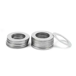 Din125A Silver Steel Round Flat Gi Washer Zinc Plated Metal GI Flat Washer Galvanized Flat Washer For Fasteners