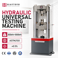Machine d'essai de traction pour barres d'armature en acier 500kN, servo-hydraulique UTM, avec certifications CE ISO UL ETL pour laboratoire de génie civil