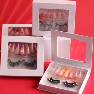 Trois dimensions mince <span class=keywords><strong>faux</strong></span> <span class=keywords><strong>cils</strong></span> coffret cadeau beauté Nail Art produit en gros <span class=keywords><strong>ongles</strong></span> artificiels presse sur les <span class=keywords><strong>ongles</strong></span> - Product Image 1