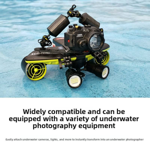 Scooter sous-marin Sublue WhiteShark Navbow, résistant à une profondeur de 40 m, hélice de plongée avec support pour caméra, réglage à 3 vitesses - Product Image 6