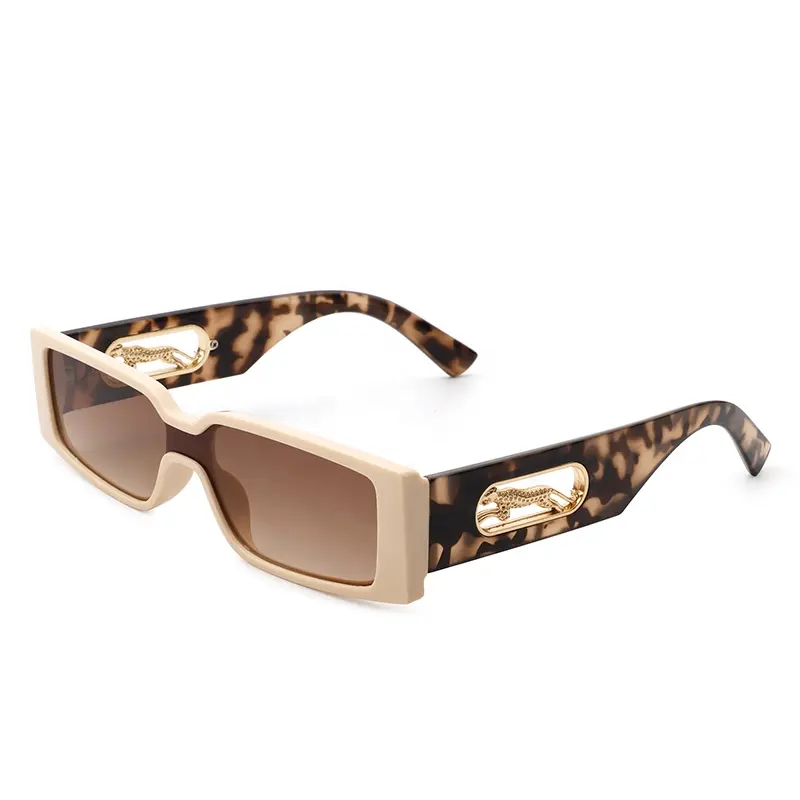Small Cateye Women Men Vintage Sun Glasses Shades Eyewear Female Triangle Cat Eyes Transparent Color Vintage Sunglasses