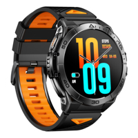 Reloj Inteligente K71 con Linterna LED, Proveedor de Fábrica, Pantalla Redonda AMOLED de 1.6 Pulgadas, Batería de 600 mAh, Reloj Deportivo Resistente