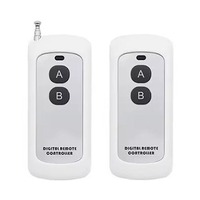 433MHz 315MHz DC12V Saklar Remote Control Nirkabel PT2262 EV1527 untuk Motor Maju Mundur Pintu Garasi Lampu Bawah Air