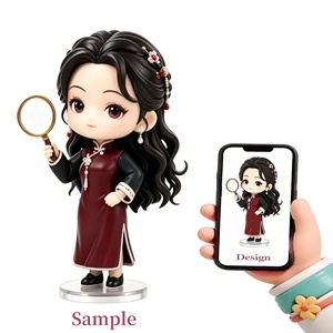 Meiyantoys Fabbrica OEM Personalizzata Action Figure Articolata Versione Q Cheongsam Lady in PVC, Giocattolo Anime per Personaggi <span class=keywords><strong>TV</strong></span> e IP Culturali - Product Image 1