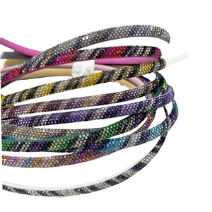 फैशन राइनस्टोन पाइप रस्सी-जूते और सामान के लिए कपड़े बनाने की कॉर्ड - Product Image 6