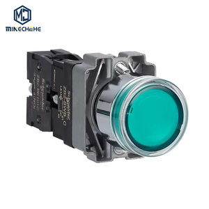 Nouveau et original XB2BW33B1C XB2BW33B2C XB2BW33M1C XB2BW33M2C XB2 Bouton poussoir lumineux vert - Product Image 1