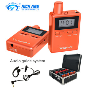 CE ROHS xách tay đài phát thanh hướng dẫn du lịch truyền và nhận hệ thống truyền thông kỹ thuật số cho hướng dẫn viên du lịch hành hương thăm hội nghị - Product Image 5