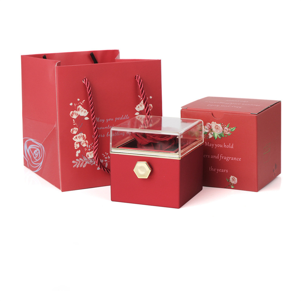 confezione regalo rossa Nessuna collana inclusa