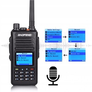 <span class=keywords><strong>Radio</strong></span> numérique analogique VHF UHF double mode 5W Baofeng DM-1702 avec GPS compatible Motorola Dual Time Slot Tier 1&2 DMR Walkie-Talkie - Product Image 4