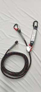 Poliéster vermelho arnês corpo inteiro arborista arnês com D-Ring para fora do trabalho segurança queda proteção engrenagem - Product Image 6