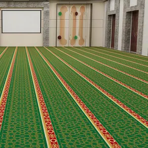 Factory Machine Hotel Royal Church Carpet Customized Tufted Nylon Muslim Prayer Carpets For Mosque