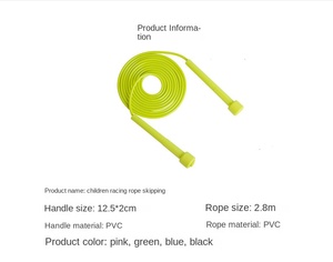 Biểu Tượng Tùy Chỉnh PVC Bỏ Nhảy Dây Có Thể Điều Chỉnh Chiều Dài 2.8M Thông Minh Trọng Tập Thể Dục Tập Thể Dục Công Cụ Với Thép Mang Đối Với Trang Chủ Sử Dụng - Product Image 6