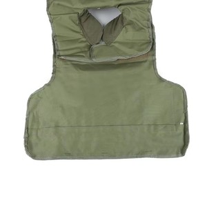 Doppia sicurezza Factory RTS 600D poliestere nero collo Chalecos protezione armatura di sicurezza piastra balistica portante giubbotto tattico - Product Image 4