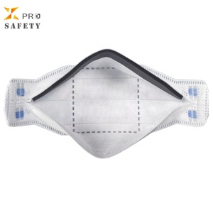 หน้ากากอนามัยแบบใช้แล้วทิ้ง XPRO คุณภาพสูง สำหรับผู้ใหญ่ ป้องกันฝุ่นละออง ได้รับการรับรองมาตรฐาน CE FFP1 <span class=keywords><strong>3</strong></span> ชั้น ผลิตจากผ้าไม่ถักทอ พร้อมแผ่นรองจมูกแบบโฟม สวมใส่สบาย - Product Image 3