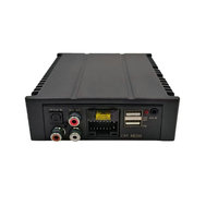 Amplificador de Potencia DSP para Automóvil, Universal de 9-16 V, para Micrófono Inalámbrico, Karaoke, Amplificador para Automóvil