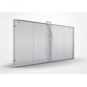 Nouveau produit 2026 : Écran LED transparent P3.91 pour publicité intérieure, affichage mural LED transparent - Product Image 1