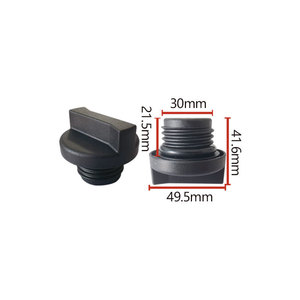 Bouchon d'huile Xinyida 49,5 mm x 30 mm x 41,6 mm en métal antistatique pour moteur automobile T260 - Product Image 1