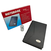 Balance de précision numérique de poche style carnet 500g 0.01g avec écran LCD et plateforme en acier inoxydable pour bijoux – Portable