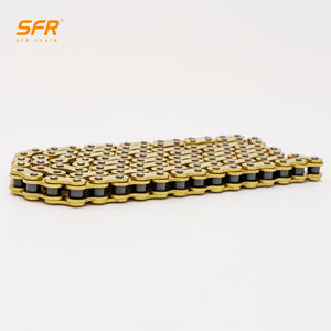 Chaîne de transmission de moto SFR New Steel 520 * 120 Heavy Duty Gold, 120 maillons, pour Yamaha <span class=keywords><strong>Suzuki</strong></span> Kawasaki - Product Image 4